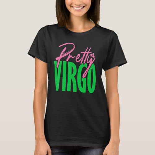 Cute pretty virgo zodiac signs aka T_Shirt