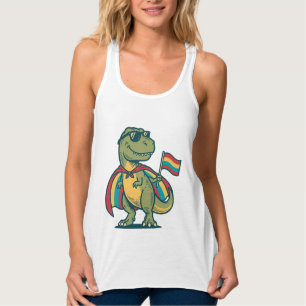 Cute Pride Dinosaur Vector Shirt Design_1