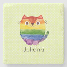 Cute Pride Kitty Watercolor 