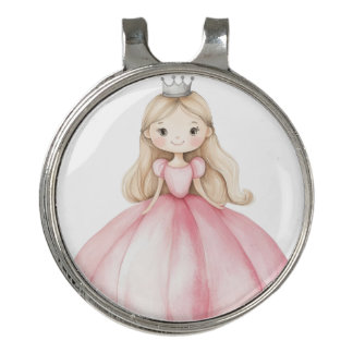 Cute Princess Baby Bodysuit Golf Hat Clip
