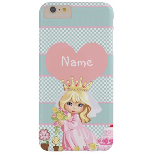 Cute Princess Child _ so kawaii Barely There iPhone 6 Plus Case