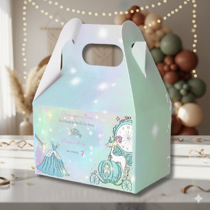 Cute Princess fairy Birthday  Favor Boxes