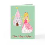 Cute Princess Granddaughter Valentine Blonde Holiday Card Cute Princess Granddaughter Valentine Blonde Holiday Card