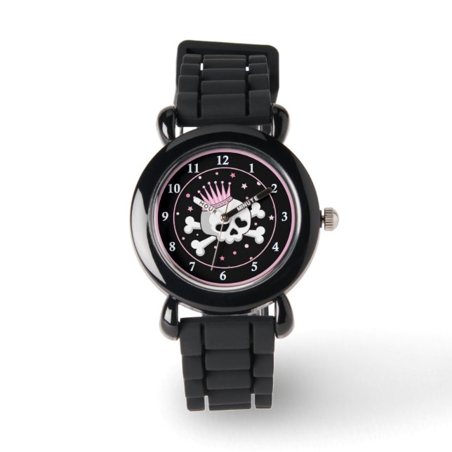 Cute Princess Skull Watch (Front)