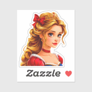 Cute Princess Sticker