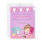 Cute Princess Tea Party Birthday Invitations