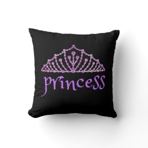 Cute Princess Throw Pillow