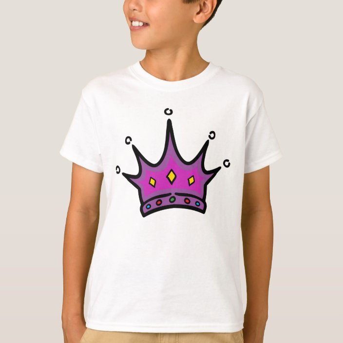 Cute Princess Tiara T-Shirt | Zazzle.com
