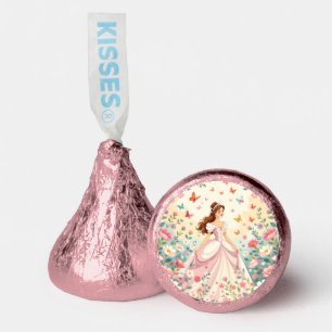 Cute princess with butterflies hershey®'s kisses®
