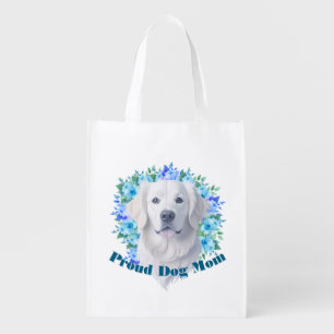 Cute Proud Dog Mom Tote Bag