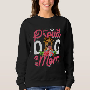 Cute Proud Pitbull Dog Mom Funny Mother's Day Sweatshirt