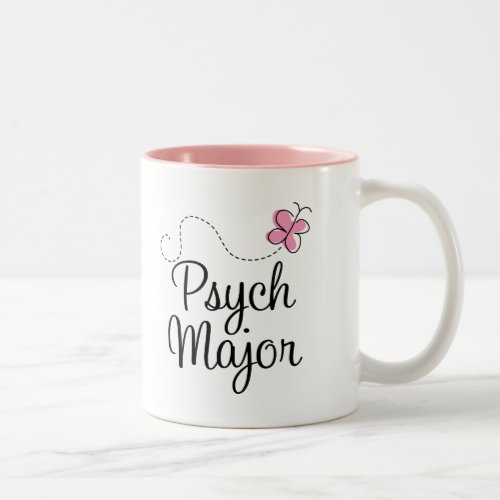 Cute Psych Major Gift Two_Tone Coffee Mug