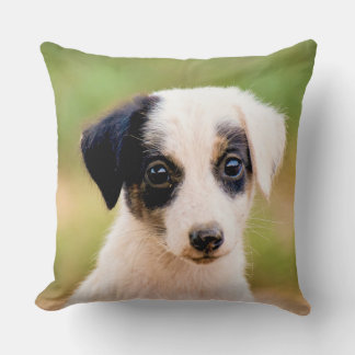 Cute Pu Throw Pillow
