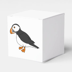 Cute Puffin Favor Boxes