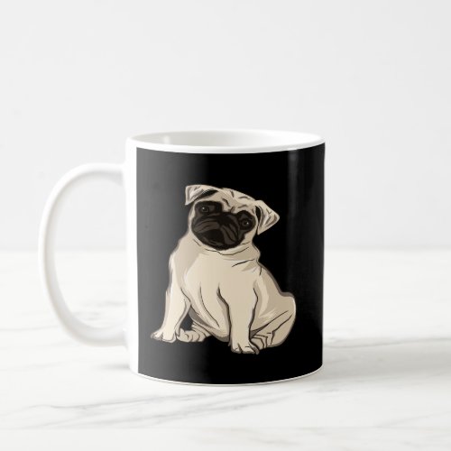 Cute Pug Dog Animal Coffee Mug