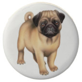 Cute Pug Dog Dipped Oreo Cookies (Front)