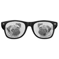 Cute Pug Dog Face on Retro Sunglasses Cute Pug Dog Face on Retro Sunglasses