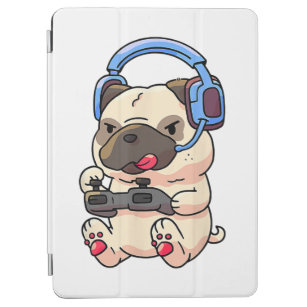 Cute Pug Dog Gaming Ipad Cases - Gift For Lover