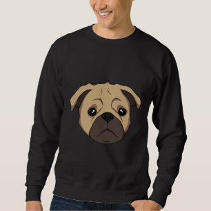 Cute Pug Face Classic T-Shirt 570 Sweatshirt