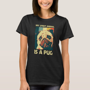 Cute Pug For Men Women Pet Dog Puppy Breed Pug     T-Shirt