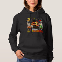 Cute Pug Happy Hallothanksmas Halloween Thanksgivi