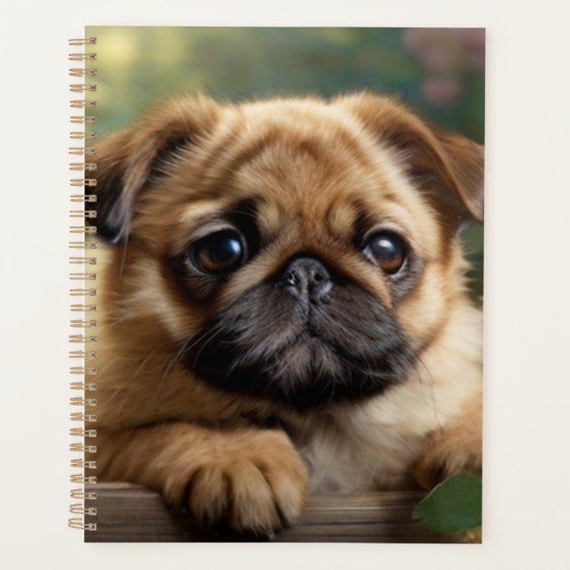 Cute Pug Planner (Front)
