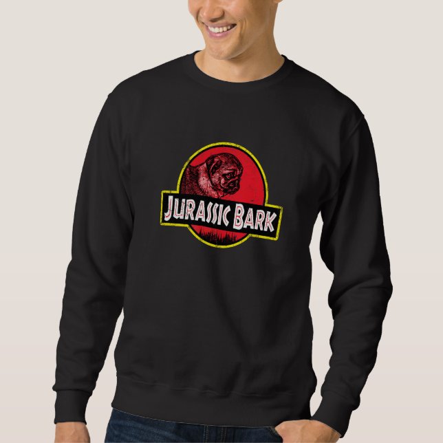 Cute &  Pug Puppy For Christmas Sweatshirt (Front)