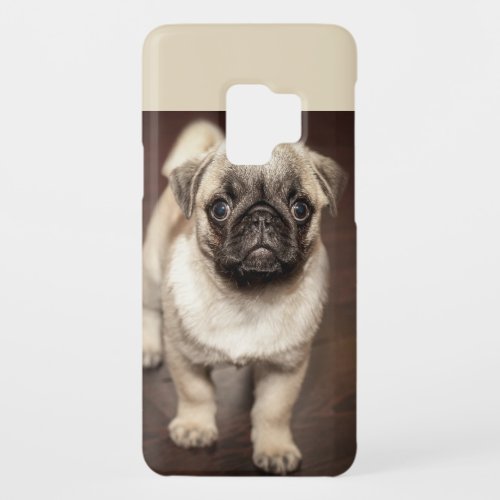 Cute Pug Puppy Photo Case_Mate Samsung Galaxy S9 Case