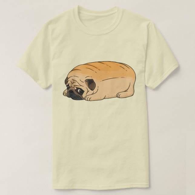 Cute Pug T-Shirt (Design Front)