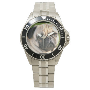 Cute Pug Watch