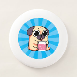 Cute Pug Wham-O Frisbee