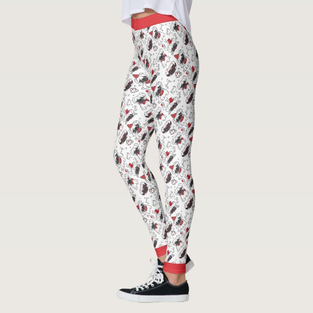 Cute Pugs Leggings (Left)