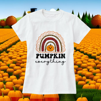 Cute Pumpkin Everything Word Art T-shirt by DoodlesHolidayGifts at Zazzle