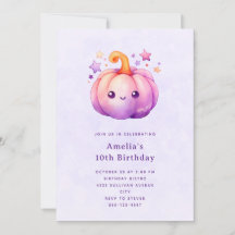 Cute Pumpkin In Pastel Halloween Image Birthday