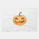 Cute Pumpkin Jack O Lantern Turtle Sea Halloween C Kitchen Towel