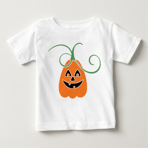 Cute Pumpkin My 1st Halloween Baby T_Shirt