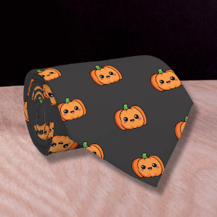 Cute Pumpkin Neck Tie