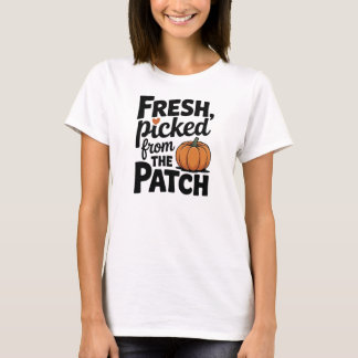 Cute Pumpkin Patch Graphic T-Shirt