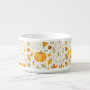 Cute Pumpkin Pattern   Thanksgiving  Bowl