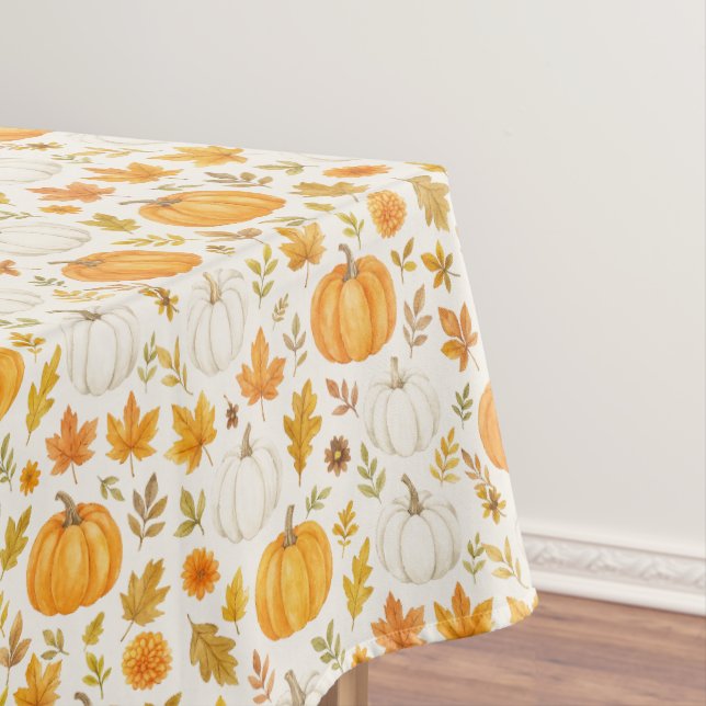 Cute Pumpkin Pattern | Thanksgiving  Tablecloth (In Situ)