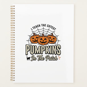 Cute Pumpkin Teacher Halloween Design_1 Planner