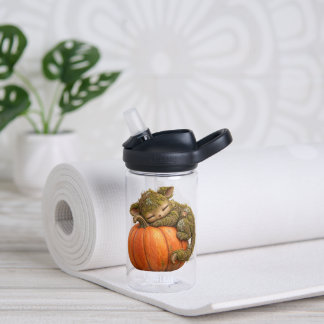 Cute Pumpkin Woodland Creature Mug Water Bottle