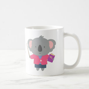 Cute Pun Humor Koala Bear Teacher Coffee Mug