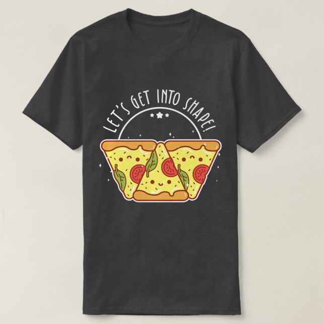 Cute Pun Meat Lovers Pizza  385  T-Shirt (Design Front)