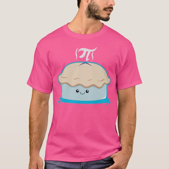 Cute Pun Pi Pie T-Shirt (Front)