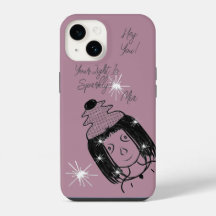 Cute Punk Cartoon Girl Sparkly Light Teen Kids