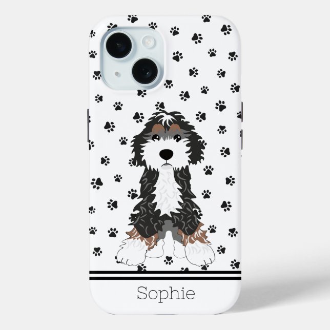 Cute Pup Custom Case-Mate iPhone Case (Back)