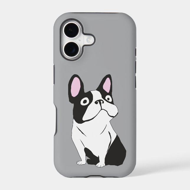 Cute pup iPhone case (Back)