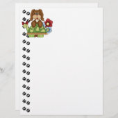 Cute Pup Turtle Letterhead (Front/Back)