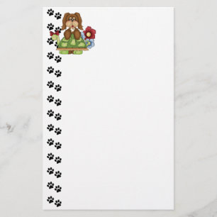 Cute Pup Turtle Stationery